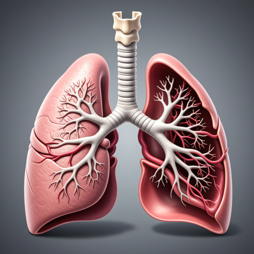 Canine respiratory system anatomy diagram