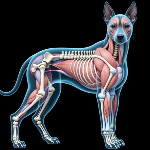 Diagram showing how X-rays pass through different tissue densities