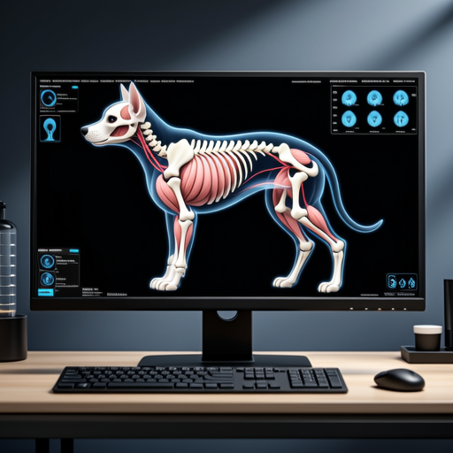 Veterinary CT scan results showing detailed anatomy