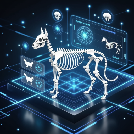 Future Veterinary Imaging Technology Concept