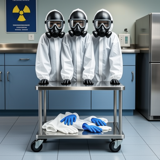 Radiation safety equipment and protocols in veterinary setting