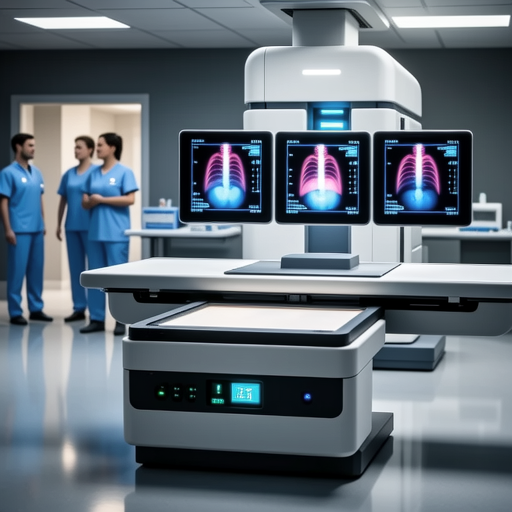 Advanced medical imaging technology in action